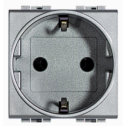 Mostrar detalhes para Livinglight   Tomada 2P+T Schuko Ligadores parafusos   Tech 2 modulos Imagem de Livinglight   Tomada 2P+T Schuko Ligadores parafusos   Tech 2 modulos