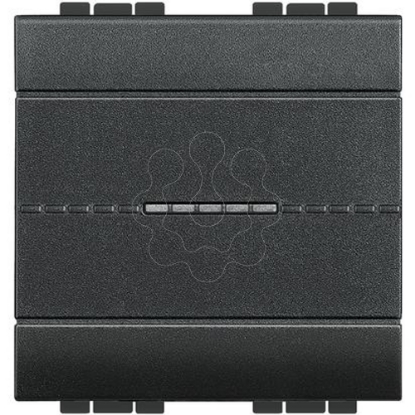 Mostrar detalhes para Livinglight   Interruptor iluminavel   Comando axial   Antracite 2 modulos Imagem de Livinglight   Interruptor iluminavel   Comando axial   Antracite 2 modulos