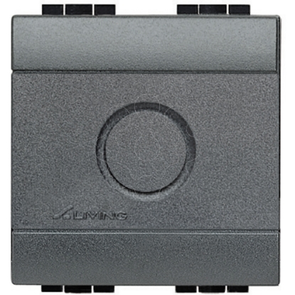 Mostrar detalhes para Livinglight   Obturador com pre corte O 13 mm   Antracite 2 modulos Imagem de Livinglight   Obturador com pre corte O 13 mm   Antracite 2 modulos