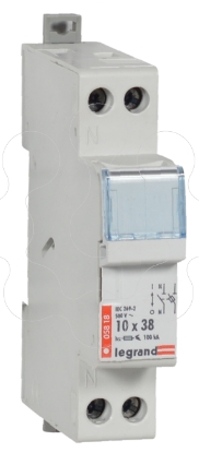 Mostrar detalhes para CORTA CIRC. 1P+N 32A 103X38 Imagem de CORTA CIRC. 1P+N 32A 103X38