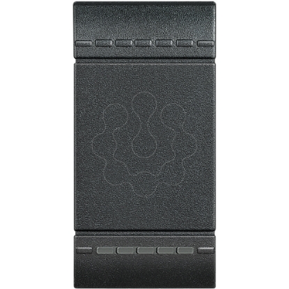 Mostrar detalhes para Livinglight MyHOME   Tecla neutra iluminavel   Antracite 1 modulo Imagem de Livinglight MyHOME   Tecla neutra iluminavel   Antracite 1 modulo