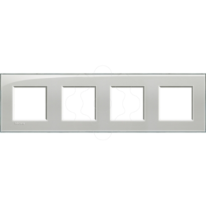 Mostrar detalhes para Livinglight - Quadro quadruplo H / V - Cinzento gelo Imagem de Livinglight - Quadro quadruplo H / V - Cinzento gelo
