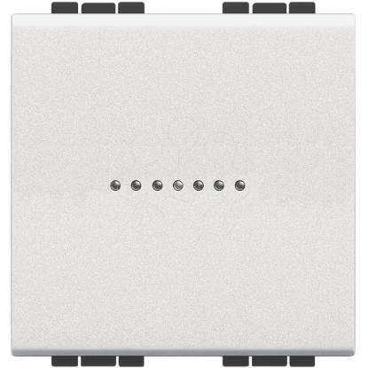 Mostrar detalhes para Livinglight   Interruptor iluminavel   Comando axial   Branco 2 modulos Imagem de Livinglight   Interruptor iluminavel   Comando axial   Branco 2 modulos