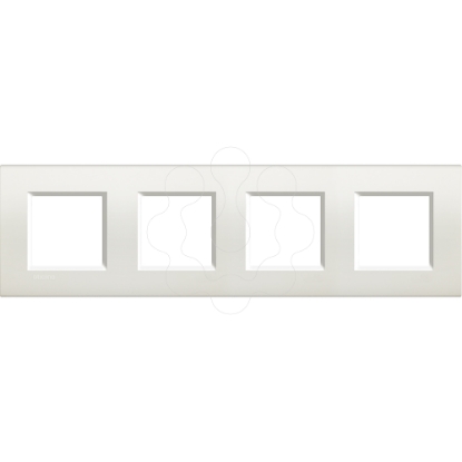 Mostrar detalhes para Livinglight - Quadro quadruplo H / V - Branco Imagem de Livinglight - Quadro quadruplo H / V - Branco