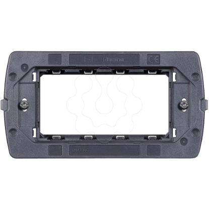 Mostrar detalhes para Suportes de fixacao para quadros Livinglight AIR - 4 modulos para caixas Bticino Imagem de Suportes de fixacao para quadros Livinglight AIR - 4 modulos para caixas Bticino