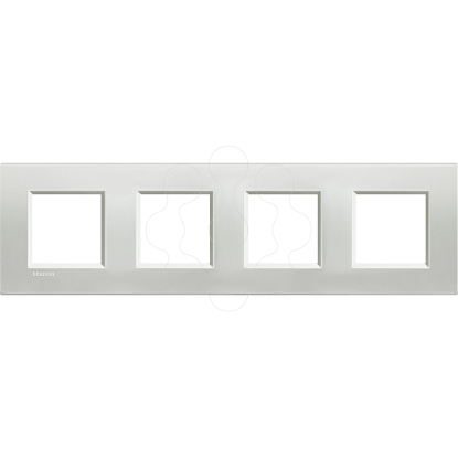 Mostrar detalhes para Livinglight - Quadro quadruplo H / V - Prata Imagem de Livinglight - Quadro quadruplo H / V - Prata