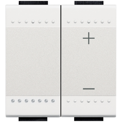 Mostrar detalhes para Livinglight   Variador de iluminacao por teclas 600 W   Branco 2 modulos Imagem de Livinglight   Variador de iluminacao por teclas 600 W   Branco 2 modulos