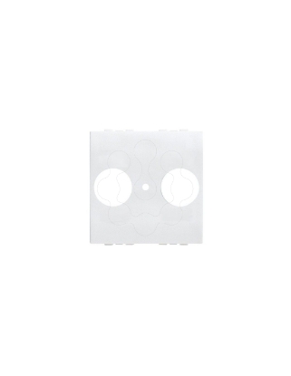 Mostrar detalhes para Livinglight   Adaptador espelho central TV/RD + SAT   Branco 2 modulos Imagem de Livinglight   Adaptador espelho central TV/RD + SAT   Branco 2 modulos