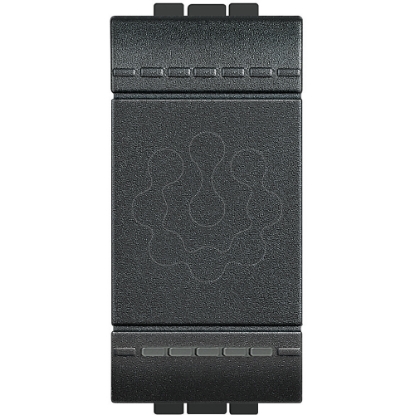 Mostrar detalhes para Livinglight   Comutador escada iluminavel Lig. Automaticos   Antracite 1 mod. Imagem de Livinglight   Comutador escada iluminavel Lig. Automaticos   Antracite 1 mod.