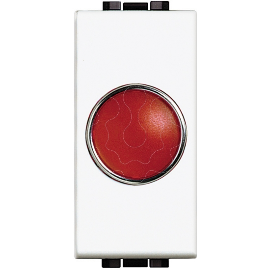 Imagem de Livinglight - Sinalizador luminoso com 1 difusor Vermelho  - Branco, 1 módulo