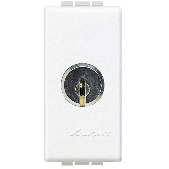 Imagem de Livinglight - Comutador 16 AX com chave - Branco, 1 módulo
