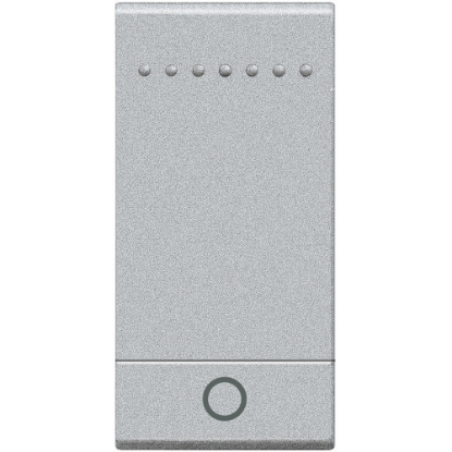 Mostrar detalhes para Livinglight   Tecla basculante com simbolo “Luz”   Tech 1 modulo Imagem de Livinglight   Tecla basculante com simbolo “Luz”   Tech 1 modulo