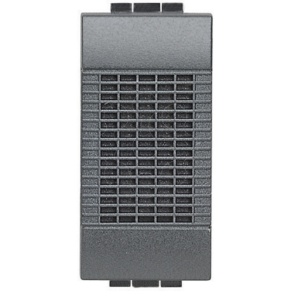 Mostrar detalhes para Livinglight   Campainha 230 V    Antracite 1 modulo Imagem de Livinglight   Campainha 230 V    Antracite 1 modulo