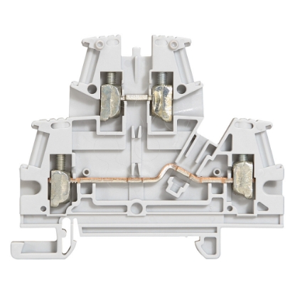 Mostrar detalhes para BORNE DUPLO 2LIG 4MM2/P5 CZ Imagem de BORNE DUPLO 2LIG 4MM2/P5 CZ