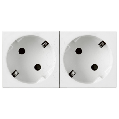 Mostrar detalhes para MOSAIC 2 X 2P+T SCHUKO 45? BRA Imagem de MOSAIC 2 X 2P+T SCHUKO 45? BRA