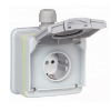 Imagem de Green up Access Kit com tomada suporte e disjuntor diferencial