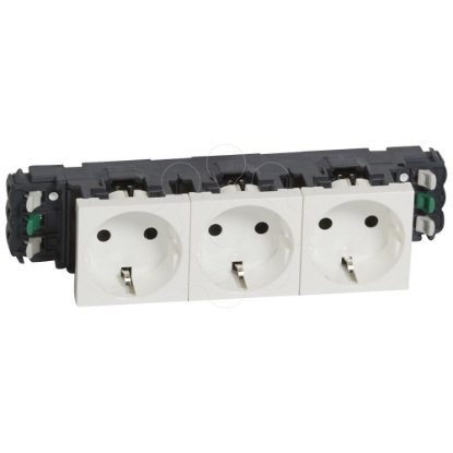 Mostrar detalhes para MOSAIC 3 X 2P+T SCHUKO LIG.DLP Imagem de MOSAIC 3 X 2P+T SCHUKO LIG.DLP