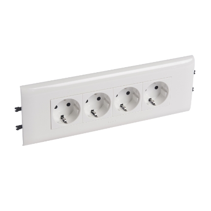 Mostrar detalhes para MOSAIC 4 X 2P+T SCHUKO DLP 85 Imagem de MOSAIC 4 X 2P+T SCHUKO DLP 85