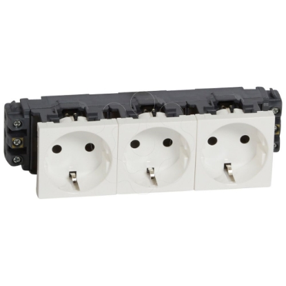 Mostrar detalhes para MOSAIC 3 X 2P+T SCHUKO LIG.DLP Imagem de MOSAIC 3 X 2P+T SCHUKO LIG.DLP