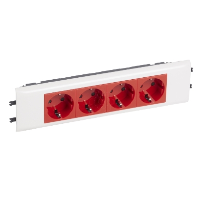 Mostrar detalhes para MOSAIC 4X 2P+T SCHUKO ENCR.DLP Imagem de MOSAIC 4X 2P+T SCHUKO ENCR.DLP