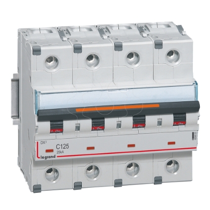 Mostrar detalhes para DX3 DISJ 4P C125 25KA Imagem de DX3 DISJ 4P C125 25KA