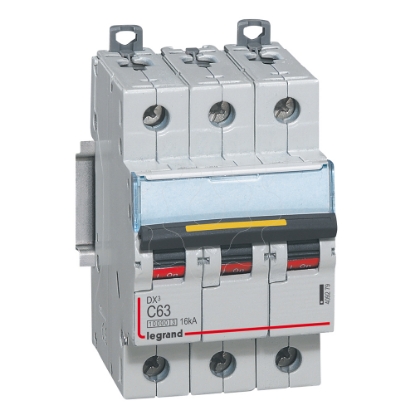 Mostrar detalhes para DX3 DISJ 3P C63 10000A/16KA Imagem de DX3 DISJ 3P C63 10000A/16KA