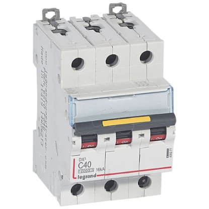 Mostrar detalhes para DX3 DISJ 3P C40 10000A/16KA Imagem de DX3 DISJ 3P C40 10000A/16KA