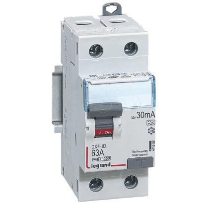 Mostrar detalhes para DX3 INTER DIF 2P 63A A 30MA Imagem de DX3 INTER DIF 2P 63A A 30MA