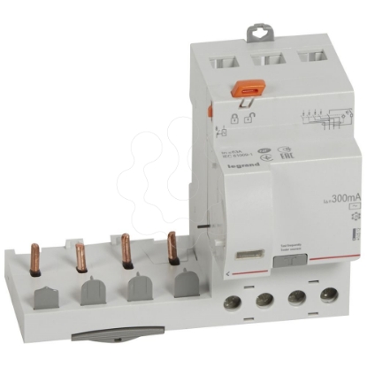 Mostrar detalhes para DX3 BLOCO DIF 4P 63A AC 300MA Imagem de DX3 BLOCO DIF 4P 63A AC 300MA