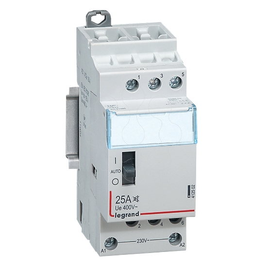 Imagem de CX3 CONTACTOR 230V 3NA 25A MAN