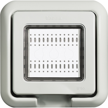 Mostrar detalhes para QUADRO ESTANQUE IP55 RAL 7035 Imagem de QUADRO ESTANQUE IP55 RAL 7035