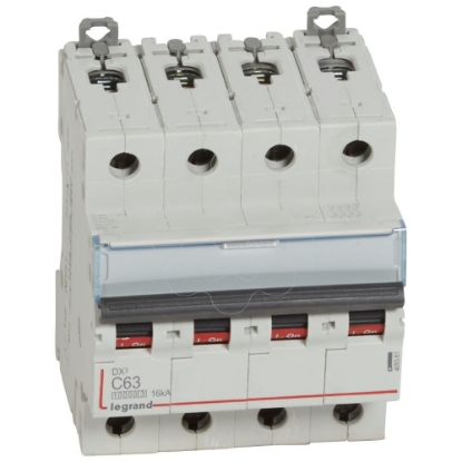 Mostrar detalhes para DX3 DISJ 4P C63 10000A/16KA Imagem de DX3 DISJ 4P C63 10000A/16KA