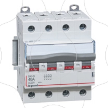 Mostrar detalhes para DX3 INTER SECCIONADOR 4P 40A Imagem de DX3 INTER SECCIONADOR 4P 40A