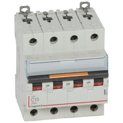 Mostrar detalhes para DX3 DISJ 4P C10 25KA Imagem de DX3 DISJ 4P C10 25KA