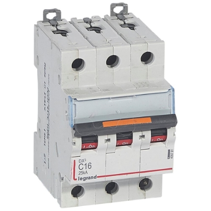 Mostrar detalhes para DX3 DISJ 3P C16 25KA Imagem de DX3 DISJ 3P C16 25KA