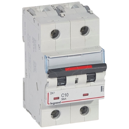 Mostrar detalhes para DX3 DISJ 2P C10 36KA Imagem de DX3 DISJ 2P C10 36KA