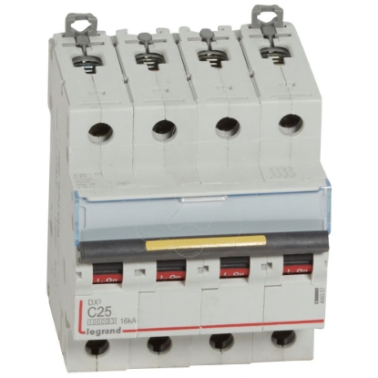 Mostrar detalhes para DX3 DISJ 4P C25 10000A/16KA Imagem de DX3 DISJ 4P C25 10000A/16KA