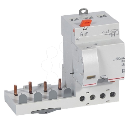Mostrar detalhes para DX3 BLOCO DIF 4P 63A A 300MA Imagem de DX3 BLOCO DIF 4P 63A A 300MA
