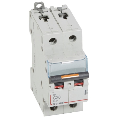 Mostrar detalhes para DX3 DISJ 2P C20 25KA Imagem de DX3 DISJ 2P C20 25KA