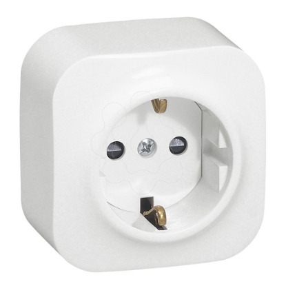 Mostrar detalhes para FORIX 2P+T SCHUKO SIMPLES BRAN Imagem de FORIX 2P+T SCHUKO SIMPLES BRAN