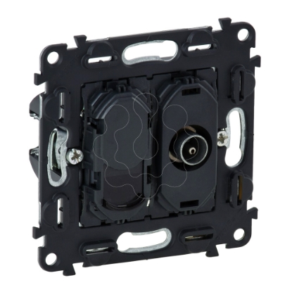 Mostrar detalhes para VALENA L-TOM. TV + RJ45 UTP C6 Imagem de VALENA L-TOM. TV + RJ45 UTP C6