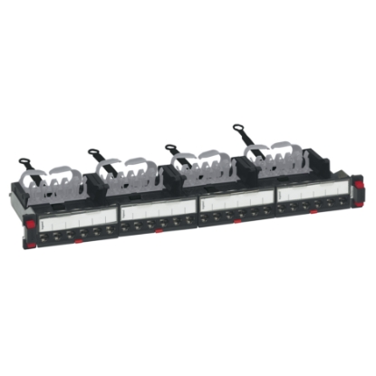Mostrar detalhes para LCS3 PAINEL 24RJ CAT6A STP 1U Imagem de LCS3 PAINEL 24RJ CAT6A STP 1U
