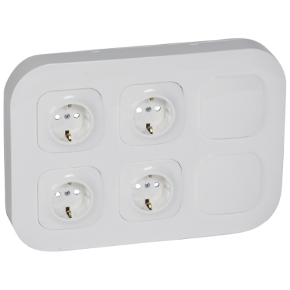 Mostrar detalhes para FORIX WORKSTATION 4 SCHUKO+OBT Imagem de FORIX WORKSTATION 4 SCHUKO+OBT