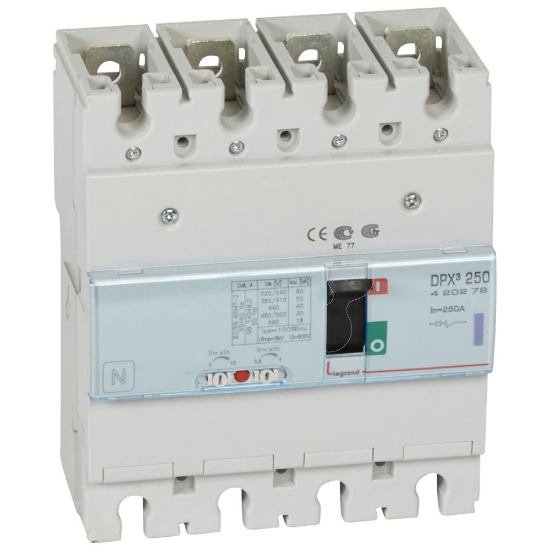 Imagem de DPX3 250 MT 4P 250A 50KA