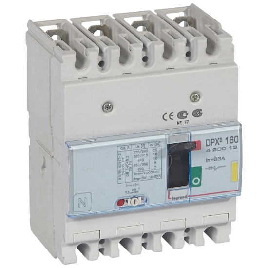 Imagem de DPX3 160 MT 4P 63A 16KA