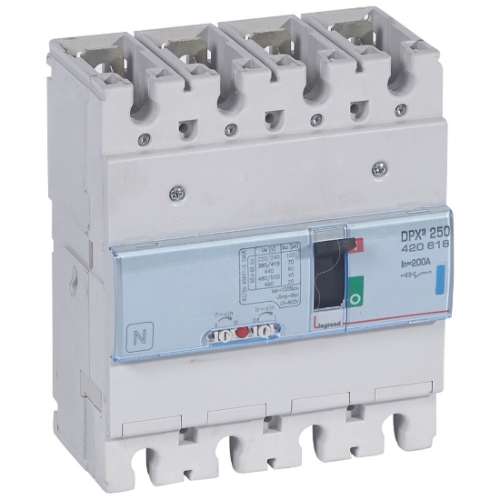 Imagem de DPX3 250 MT 4P 200A 70KA