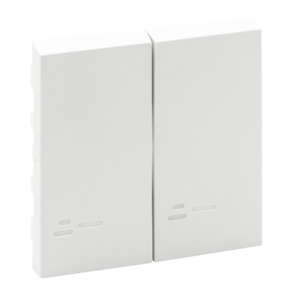 Mostrar detalhes para NL-STEP TECLA DUPLA VISOR BRAN Imagem de NL-STEP TECLA DUPLA VISOR BRAN