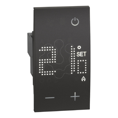 Mostrar detalhes para LNOW TERMOSTATO 2MD PRETO Imagem de LNOW TERMOSTATO 2MD PRETO