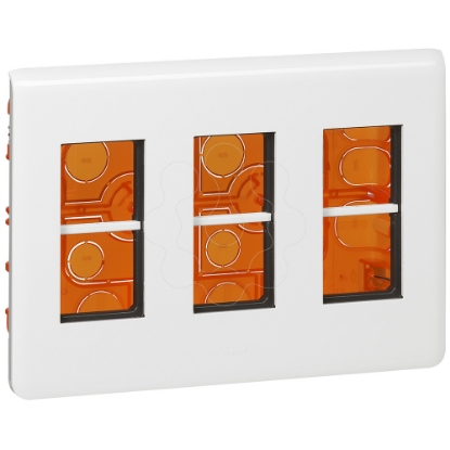 Mostrar detalhes para KIT TRABALHO ENCASTRAR 3 X 4MD Imagem de KIT TRABALHO ENCASTRAR 3 X 4MD