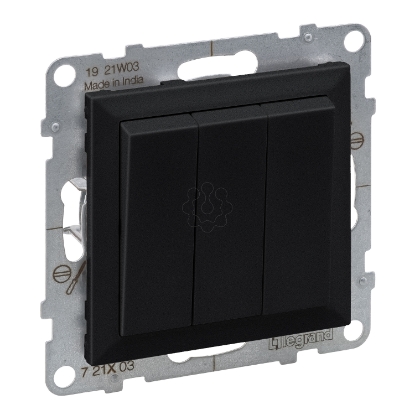 Mostrar detalhes para NEW SUNO INTERR. TRIPLO PRETO Imagem de NEW SUNO INTERR. TRIPLO PRETO